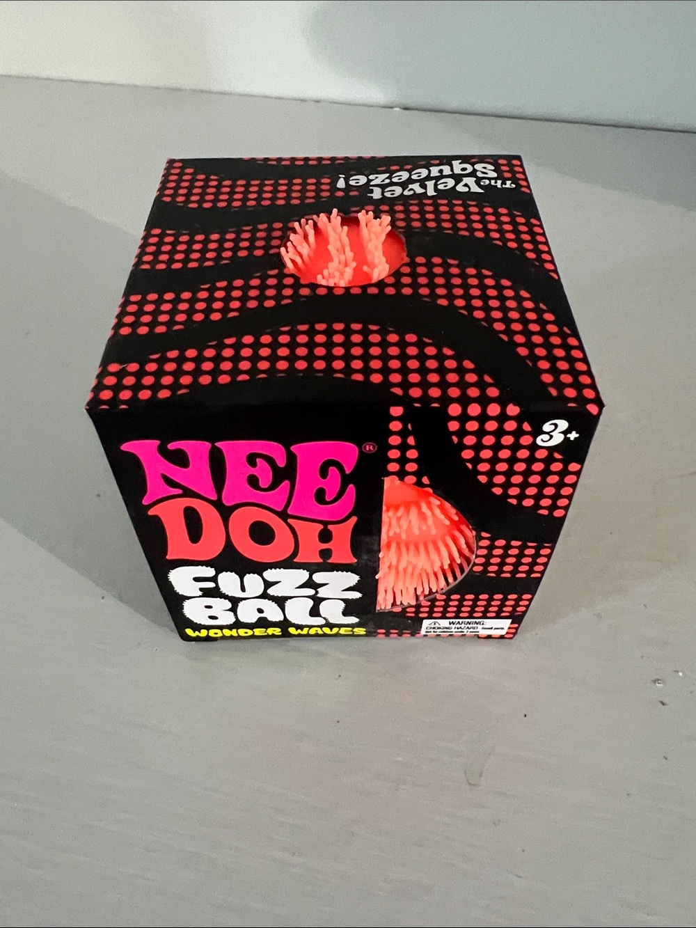 Nee doh Fuzz Ball Wonder Waves - orange Sensory Toy